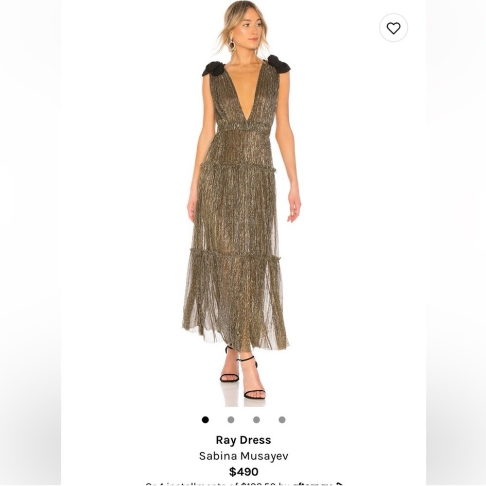Revolve Sabina Musayev Ray Gown New size XL